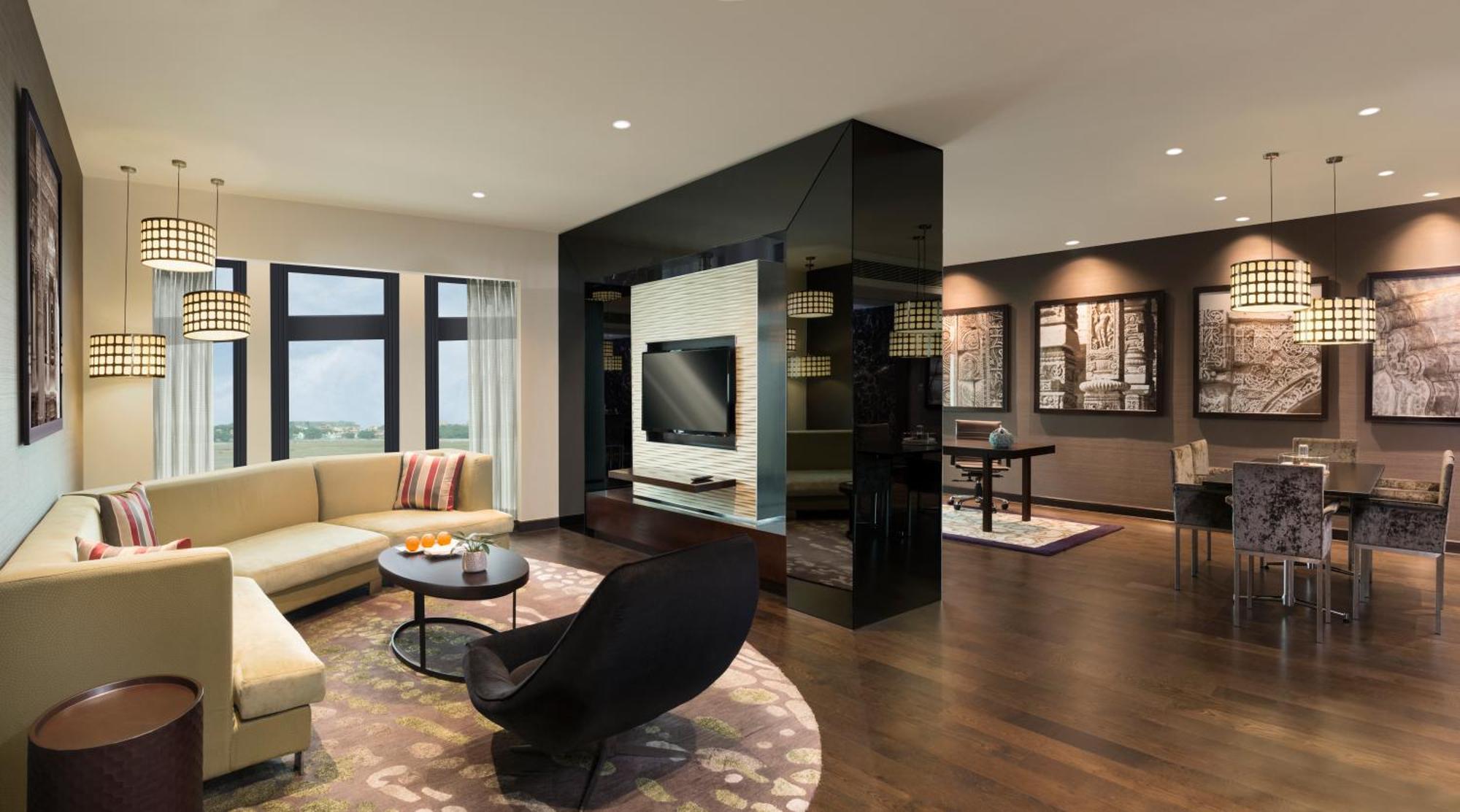 Pullman New Delhi Aerocity Экстерьер фото A typical apartment interior